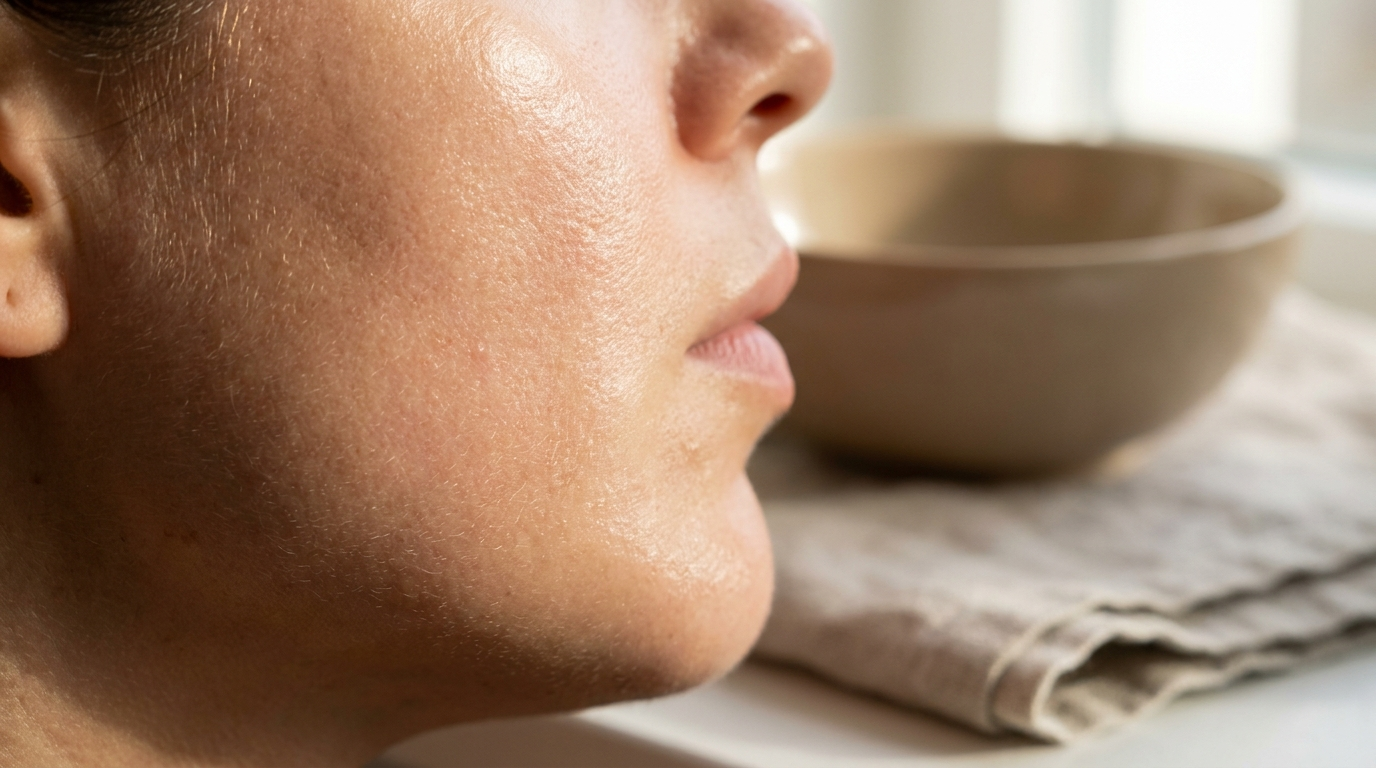 Kolejność pielęgnacji twarzy — serum, krem, SPF