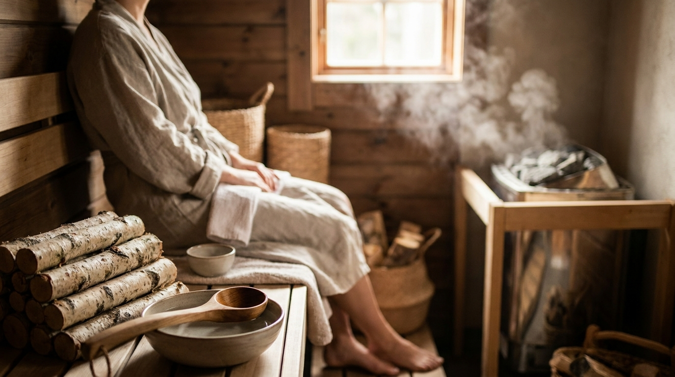 Sauna — korzyści i przeciwwskazania